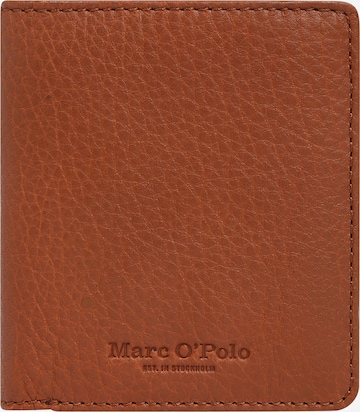 Marc O'Polo Portemonnee 'Taro' in Bruin: voorkant