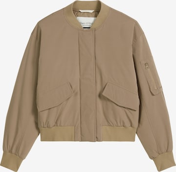 Veste mi-saison Marc O'Polo en marron : devant