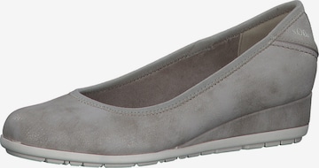 s.Oliver - Zapatos con plataforma en beige: frente