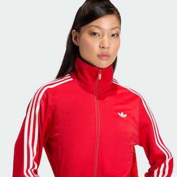 ADIDAS ORIGINALS Sweat jacket 'Firebird Classic' in Red