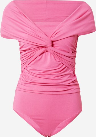 Shirtbody NU-IN en rose : devant