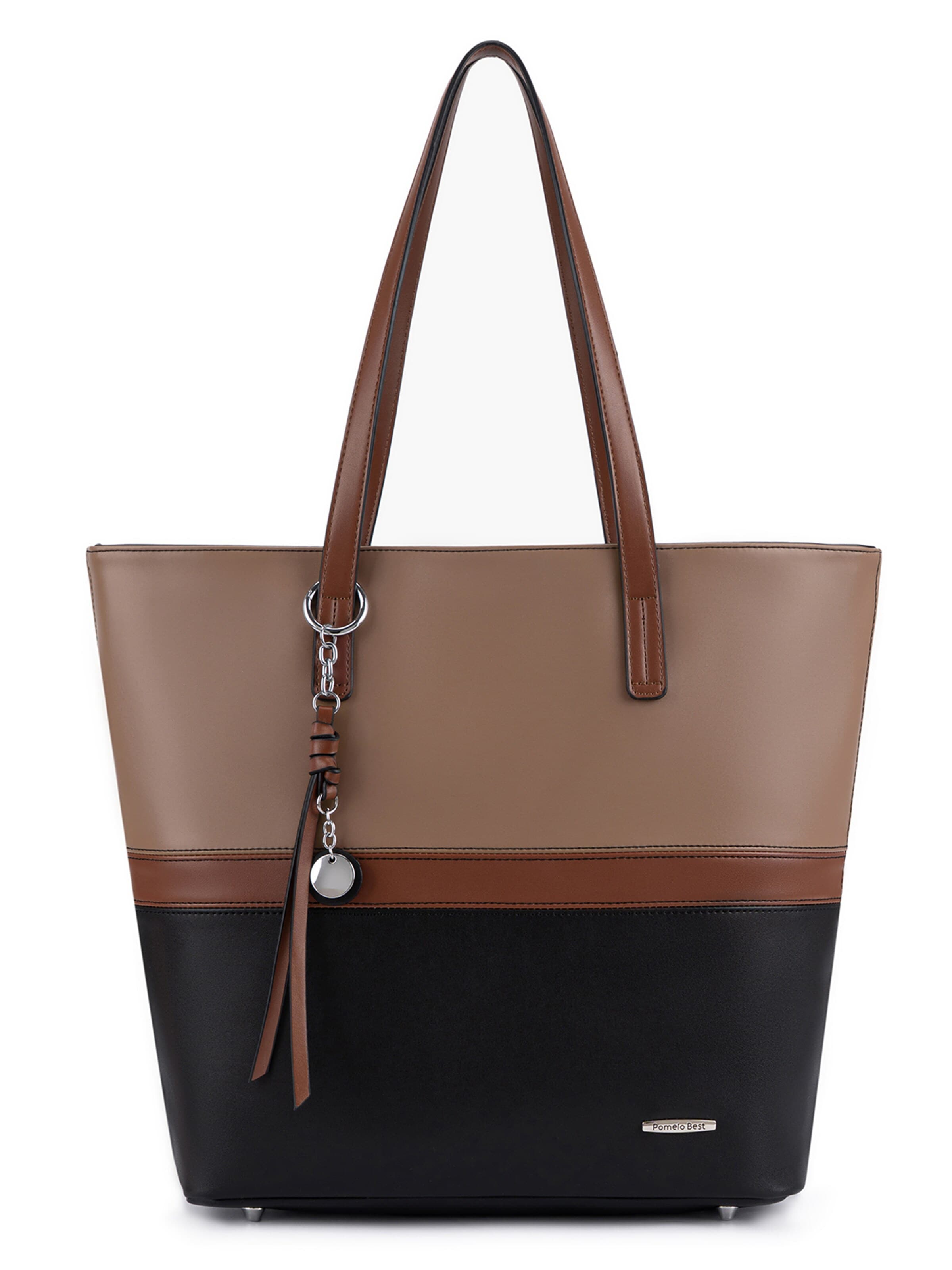 Pomelo Best Shopper in Brown: front