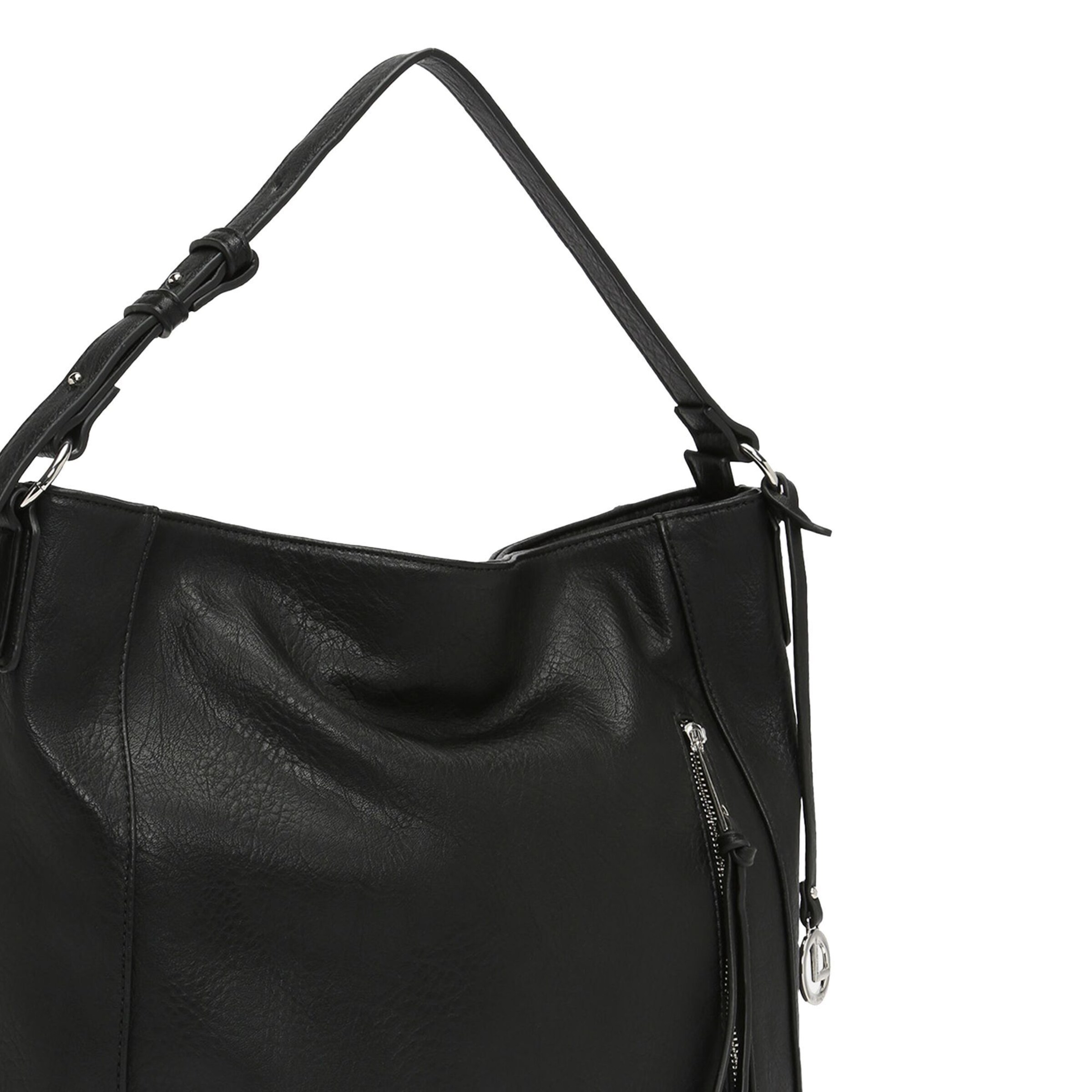 L.CREDI Schoudertas 'Jana' in Zwart