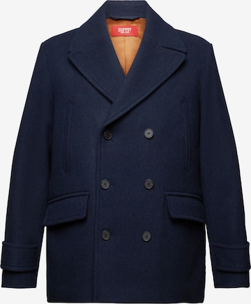 Manteau d’hiver ESPRIT en bleu : devant