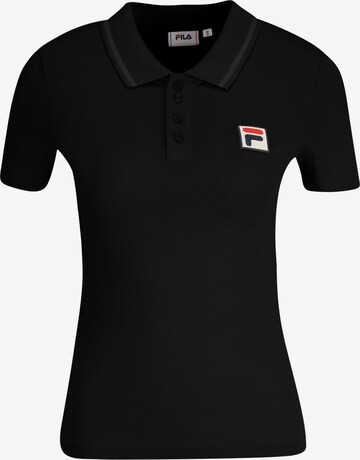 FILA Shirt ' LEUBEN' in Zwart: voorkant