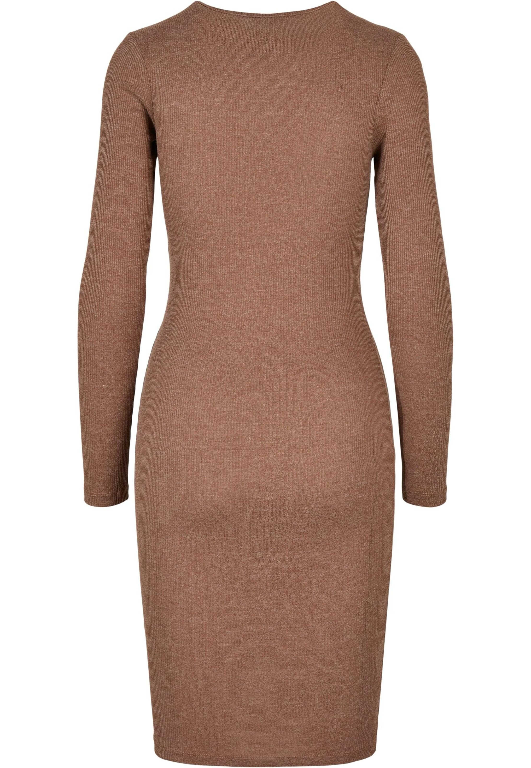 Urban Classics Kootud kleit, värv pruun