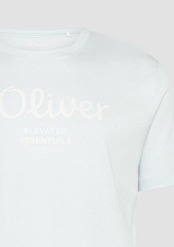 T-Shirt s.Oliver en bleu