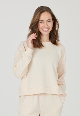 Athlecia Sports sweatshirt 'Aya' in Pink: front