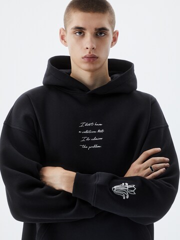 Pull&Bear Sweatshirt in Black