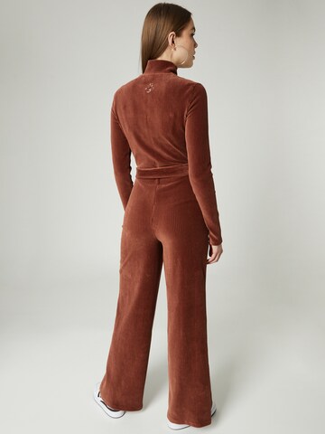 Tuta jumpsuit 'Clara' di VIERVIER in marrone