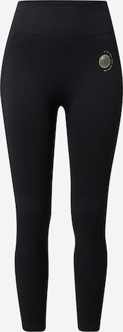 Skinny Pantaloni sport 'Brianne' de la LeGer by Lena Gercke pe negru: față