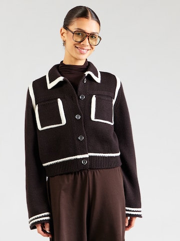 PINKO - Cárdigan 'NEW SULCIS' en marrón: frente