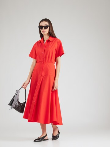 Robe-chemise TOMMY HILFIGER en rouge