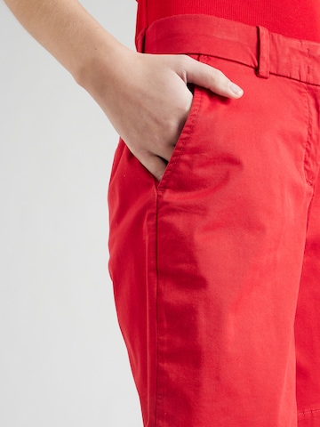 Regular Pantalon ESPRIT en rouge