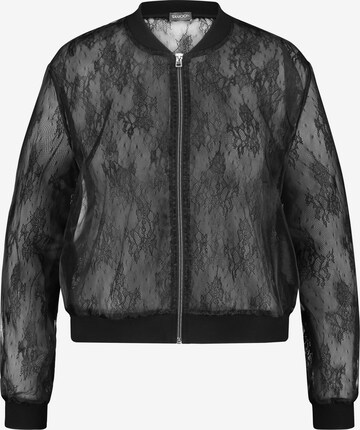 SAMOON Between-Season Jacket in Black: front