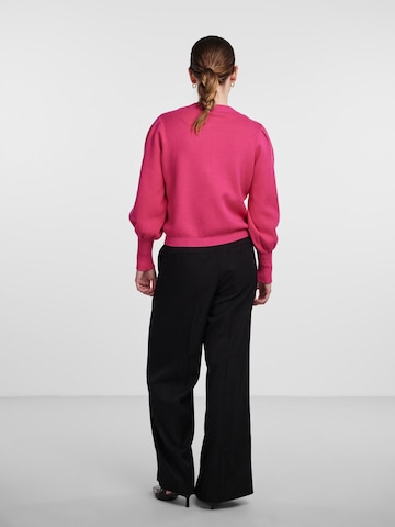 Y.A.S Knit Cardigan 'Fonny' in Pink
