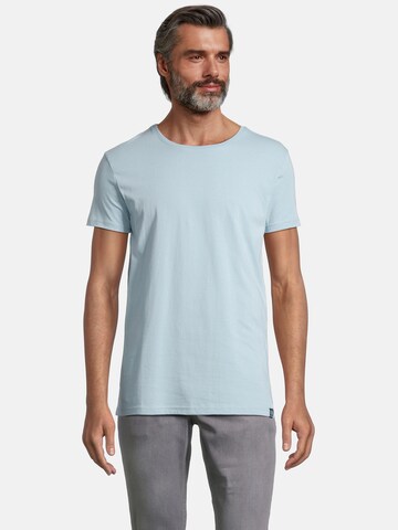 salzhaut Shirt 'Diek' in Blauw: voorkant
