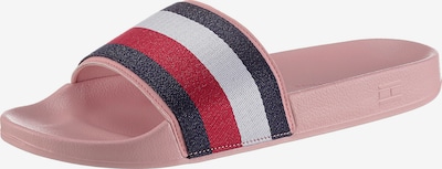 TOMMY HILFIGER Šľapky - tmavomodrá / ružová / červená / biela, Produkt