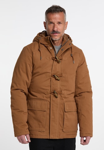 DreiMaster Vintage Зимняя куртка 'Imane' в Бежевый: спереди