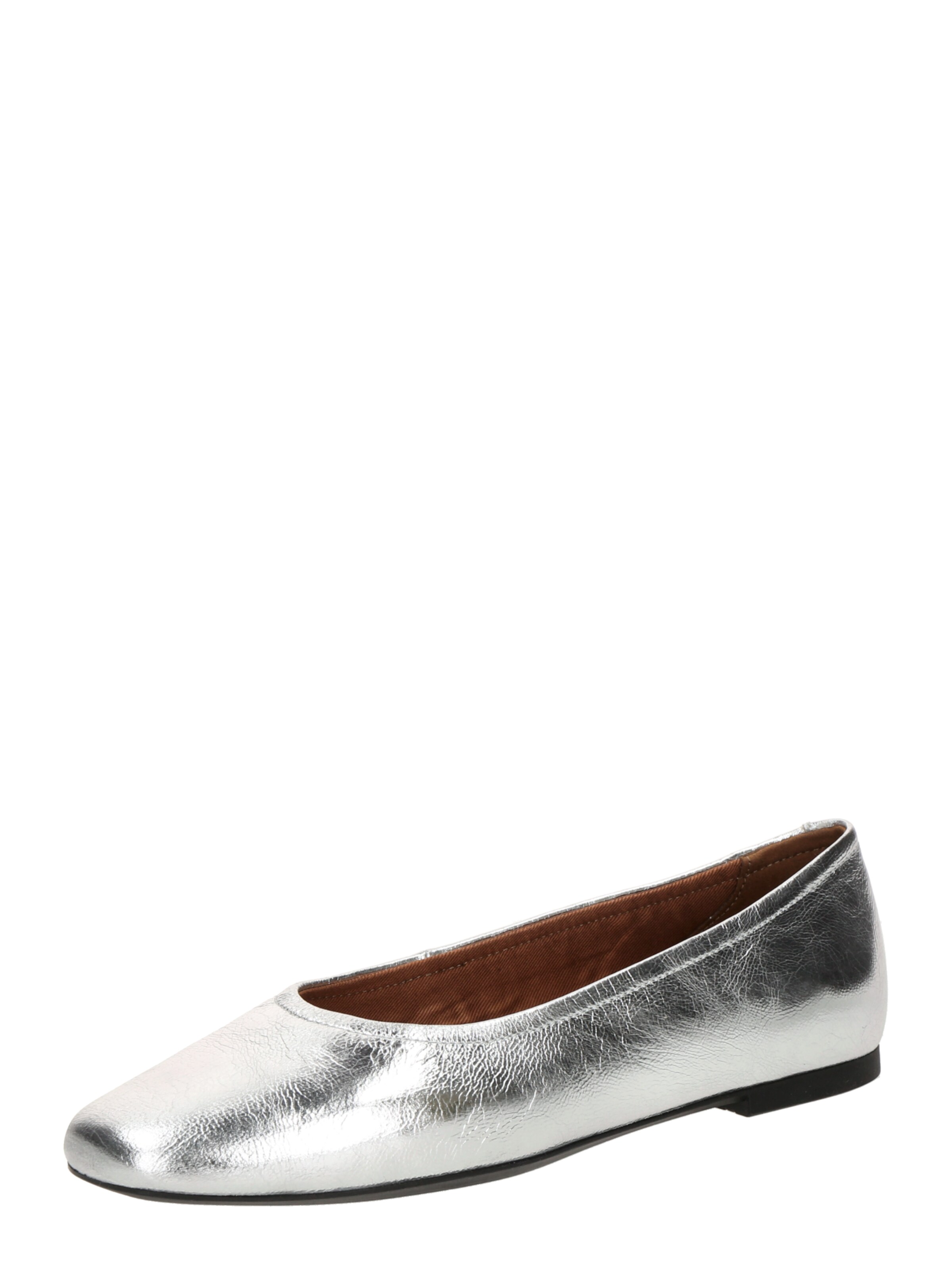 VAGABOND SHOEMAKERS Ballerina 'JOLIN' värissä hopea: etupuoli