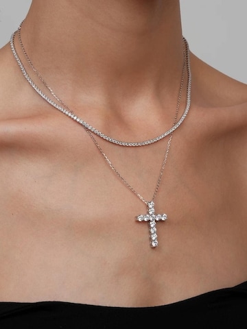 Collana 'Moissanite' di LanLivia in argento