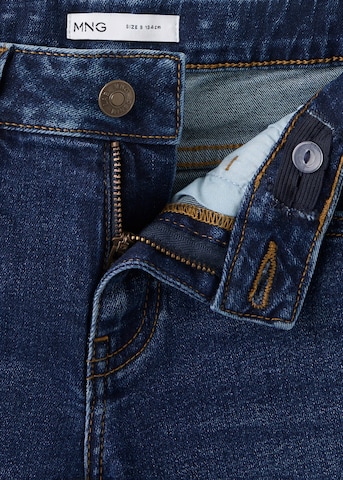 MANGO KIDS Slimfit Jeans i blå