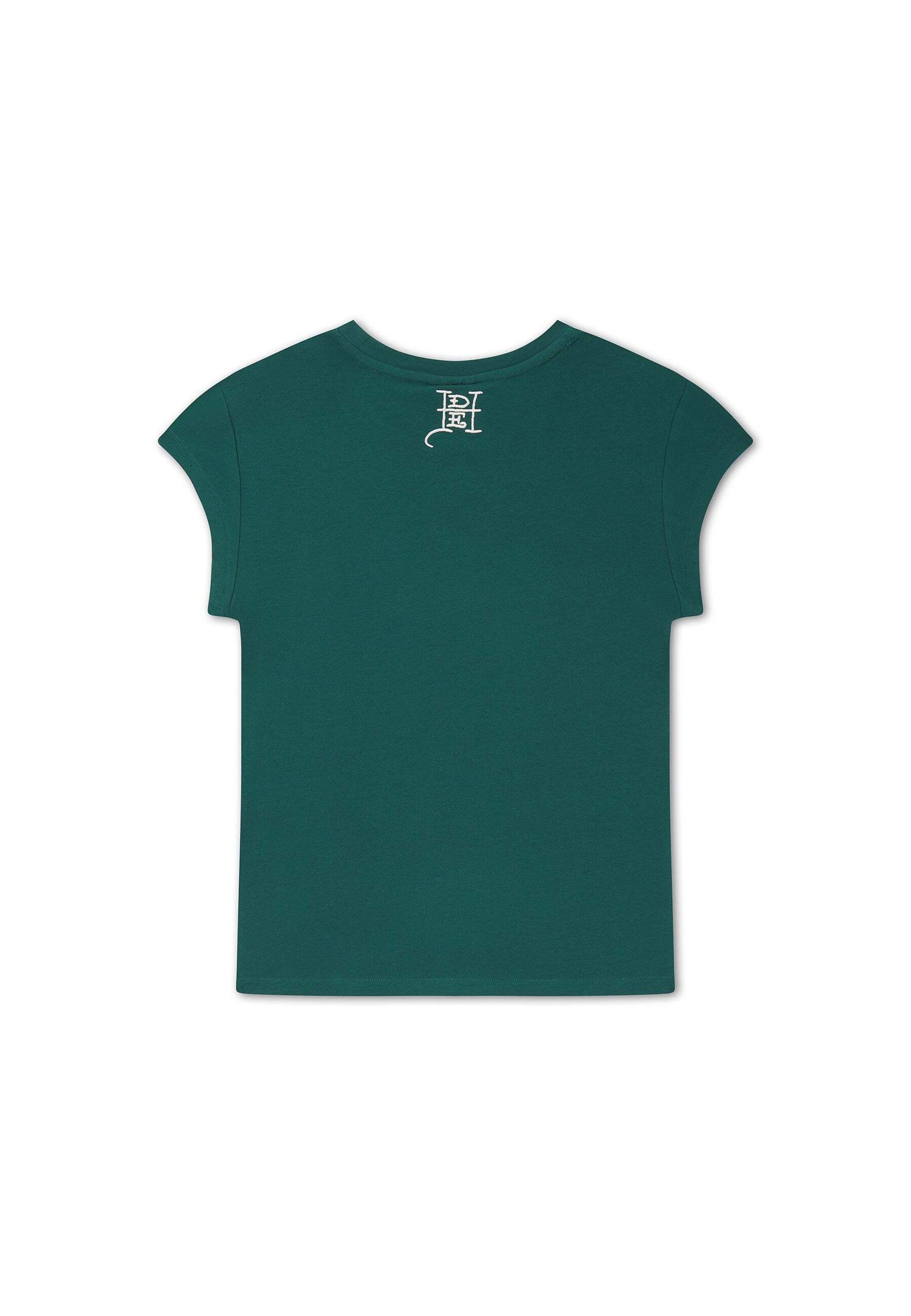 Ed Hardy T-shirt i blå: topp