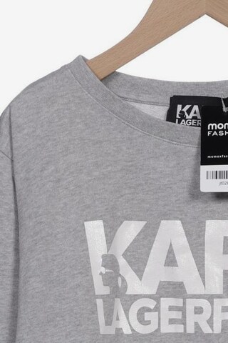 Karl Lagerfeld Sweatshirt & Zip-Up Hoodie in M in Grey