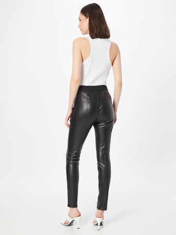 Skinny Leggings 'Honati-3' de la HUGO Red pe negru