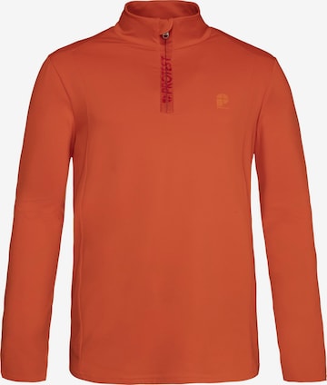 PROTEST Sportsweatshirt 'WILL' in Orange: Vorderseite