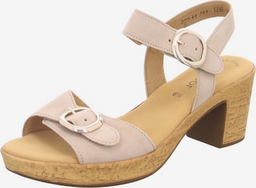 GABOR Sandals in Beige: front