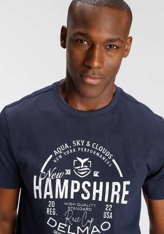DELMAO T-Shirt in Blau