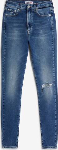 Tommy Jeans Skinny Τζιν 'Sylvia' σε μπλε: μπροστά
