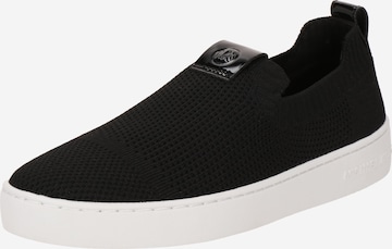 MICHAEL Michael Kors Slip-Ons 'JUNO' in Black: front