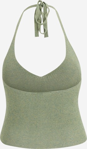 Monki Knitted top in Green