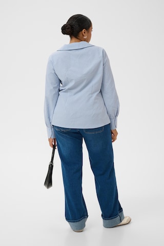 KAFFE CURVE - Camisa em azul