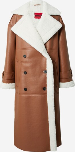 HUGO Manteau d’hiver 'Mafalu' en marron / noir / blanc, Vue avec produit