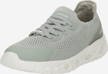 s.Oliver Sneaker in Grün: Vorderseite