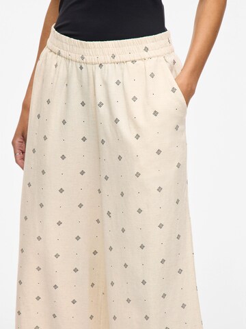 Wide leg Pantaloni di VILA in beige