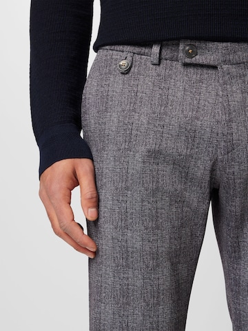 bugatti - regular Pantalón chino en gris