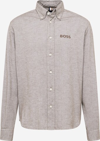 BOSS - Camisa 'OWEN' en gris: frente