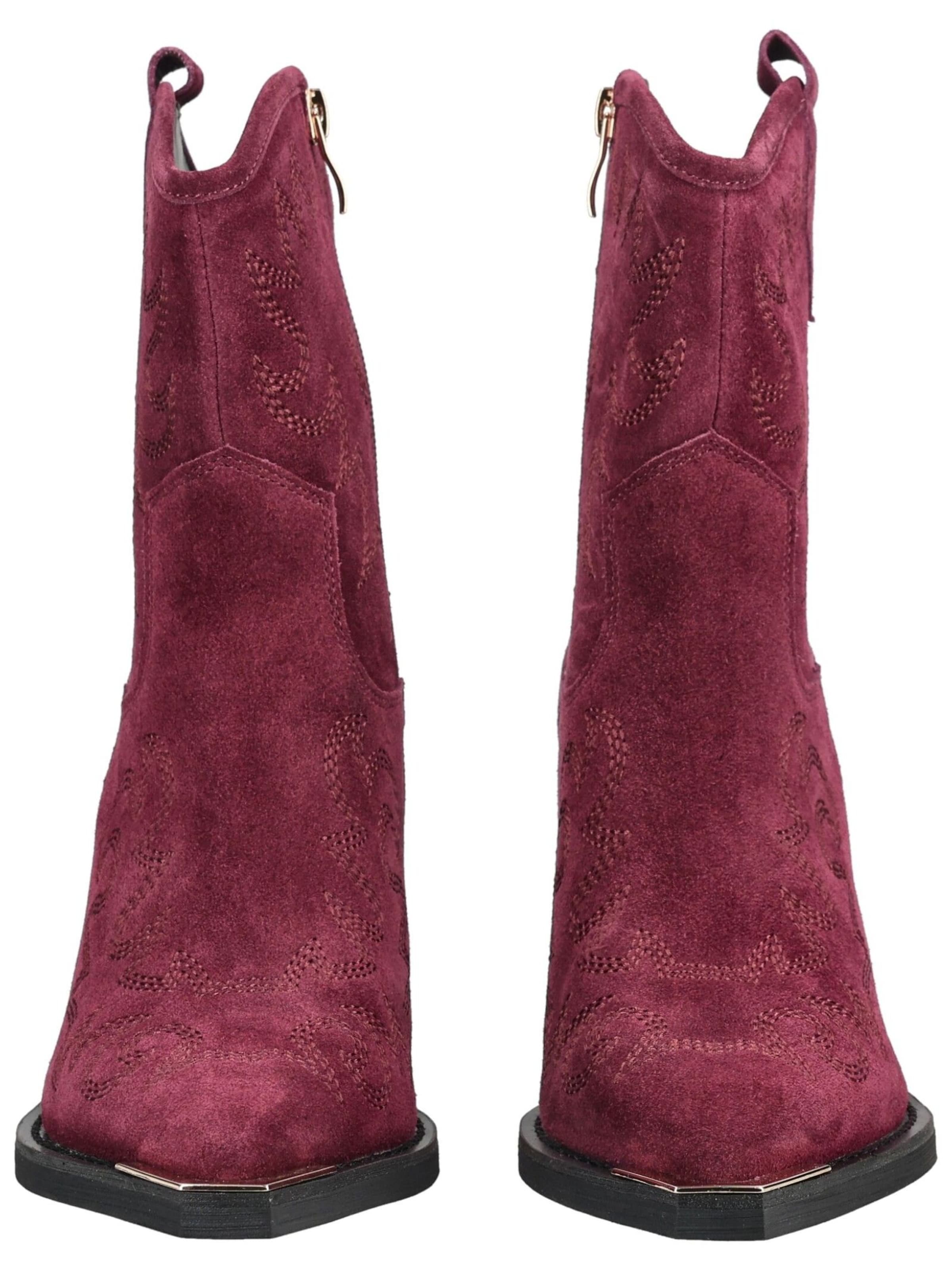 Bottes de cowboy Alma En Pena en rouge