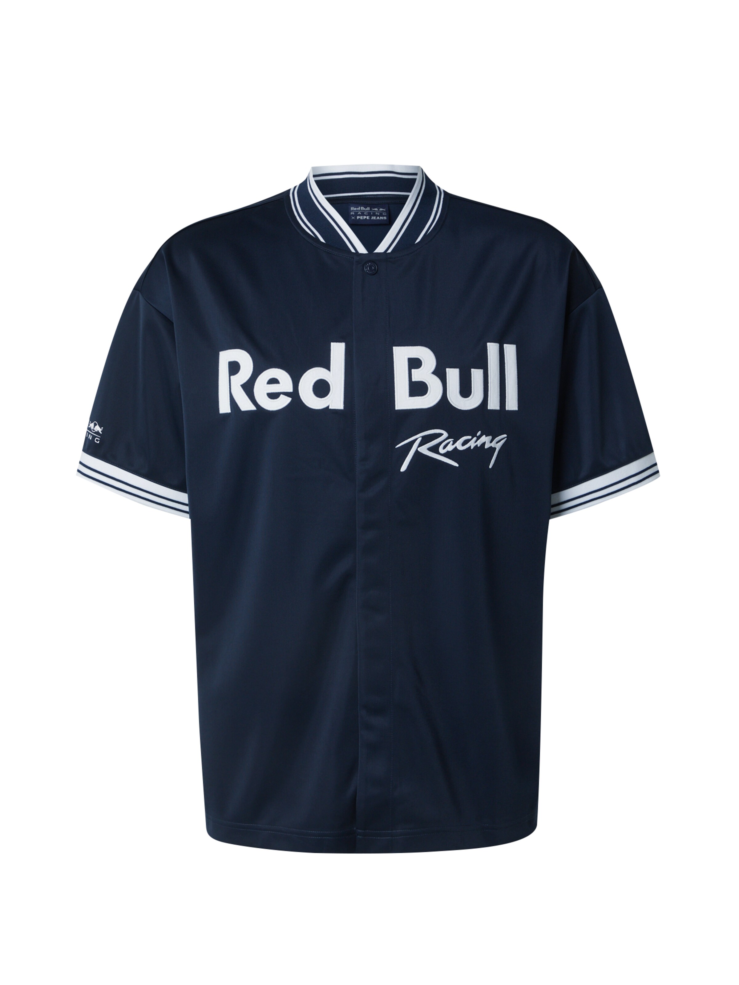 Regular fit Camicia 'Red Bull Racing x Pepe Jeans' di Red Bull Racing x Pepe Jeans in blu: frontale