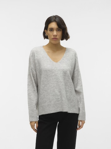 VERO MODA - Pullover 'PHILINE' em cinzento: frente