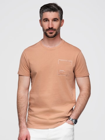 Ombre Shirt in Brown