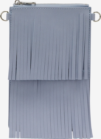 Sac à bandoulière IZIA en bleu : devant