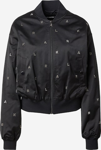 Karl Lagerfeld Välikausitakki värissä musta: etupuoli