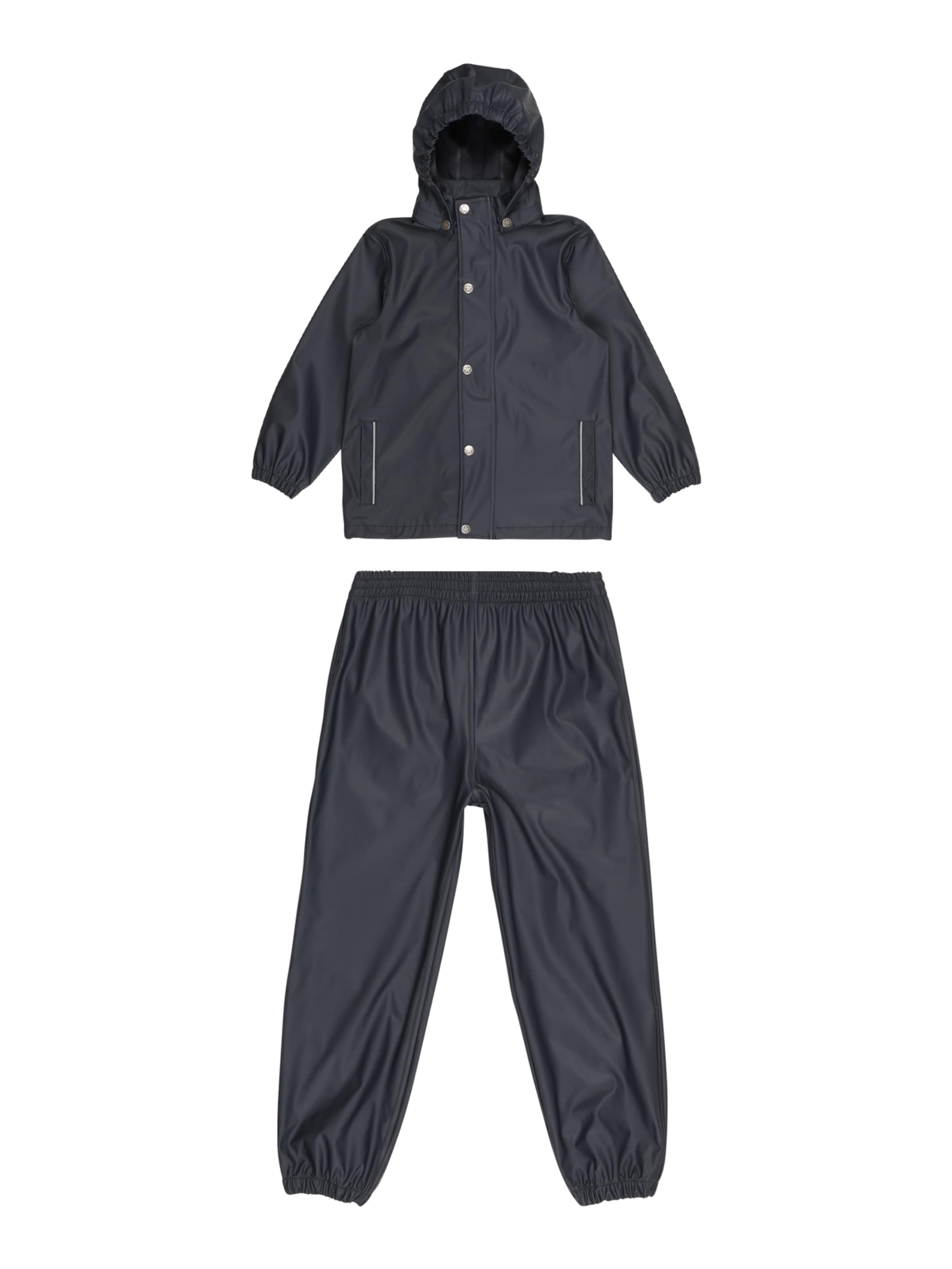 EN FANT Funktionsjakkesæt i blå: forside