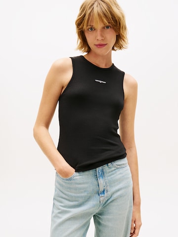 Tommy Jeans Топ в Черный: спереди