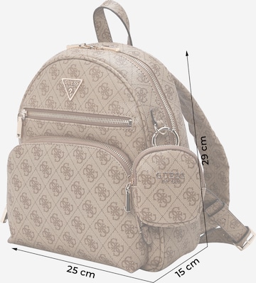 GUESS Backpack 'POWER PLAY' in Beige